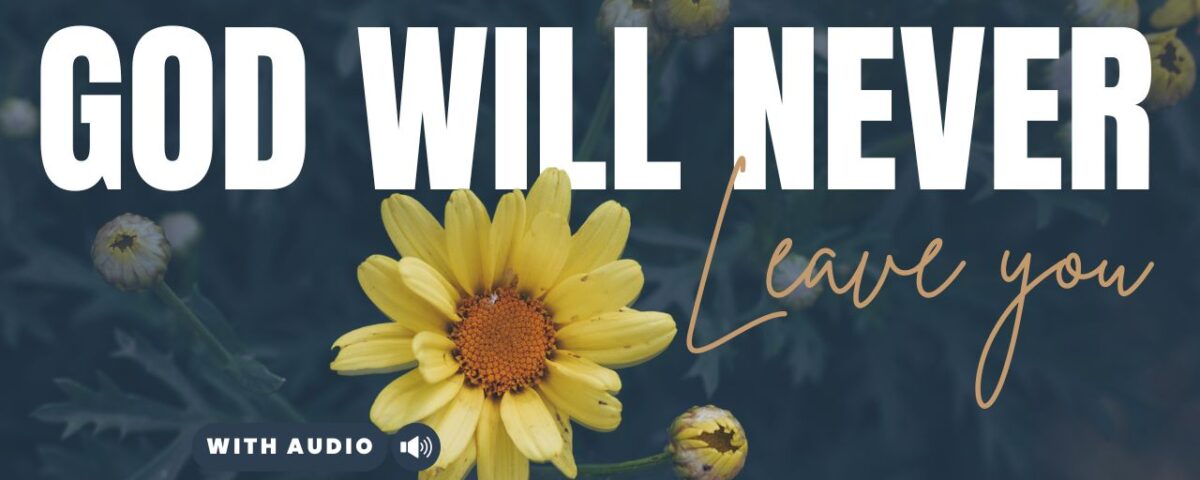 Bible Verses About God Being With You