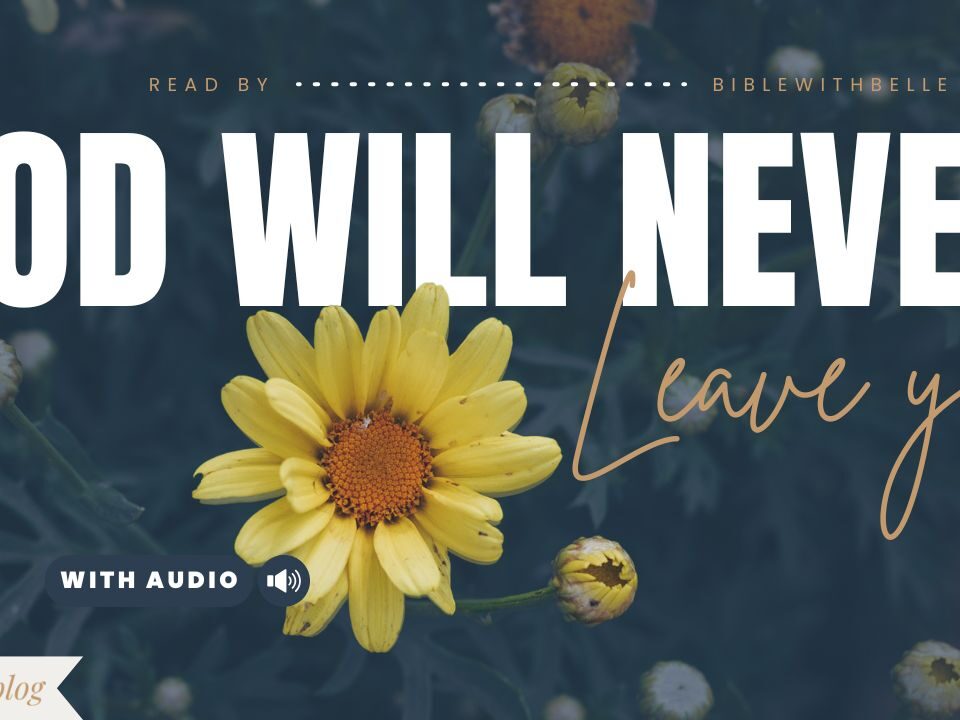 Bible Verses About God Being With You