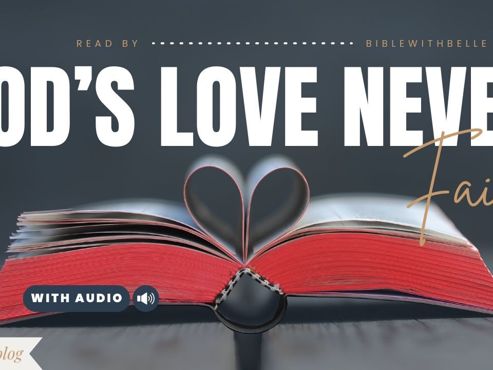 Bible Verses With Unconditional Love