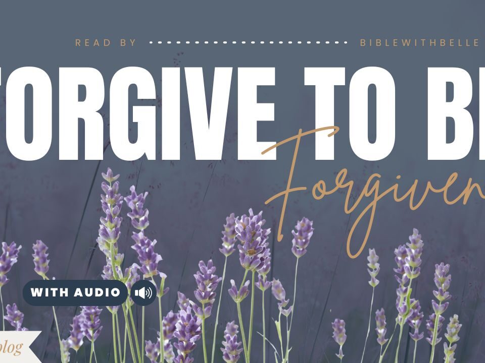 Bible Verses With Unforgiveness