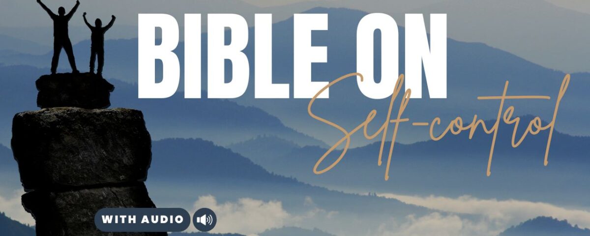 Bible Verses With Self Control