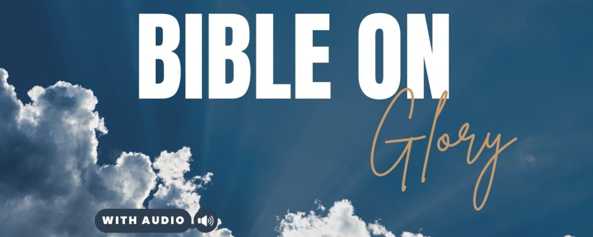 Bible Verses With Glory