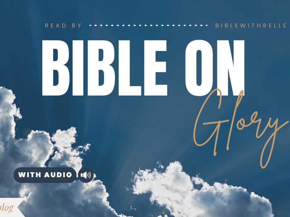Bible Verses With Glory