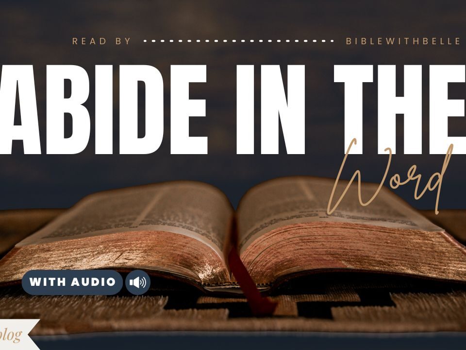 Bible Verses With Abide