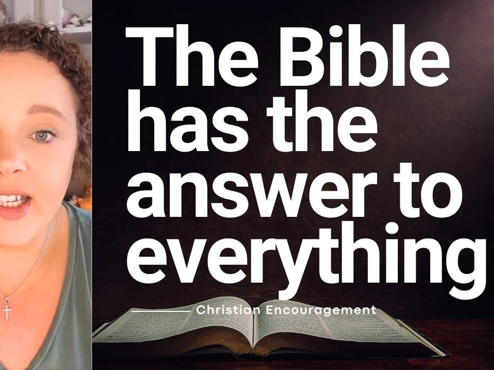 The Bible Is Still Relevant — And It Has the Answer for Everything