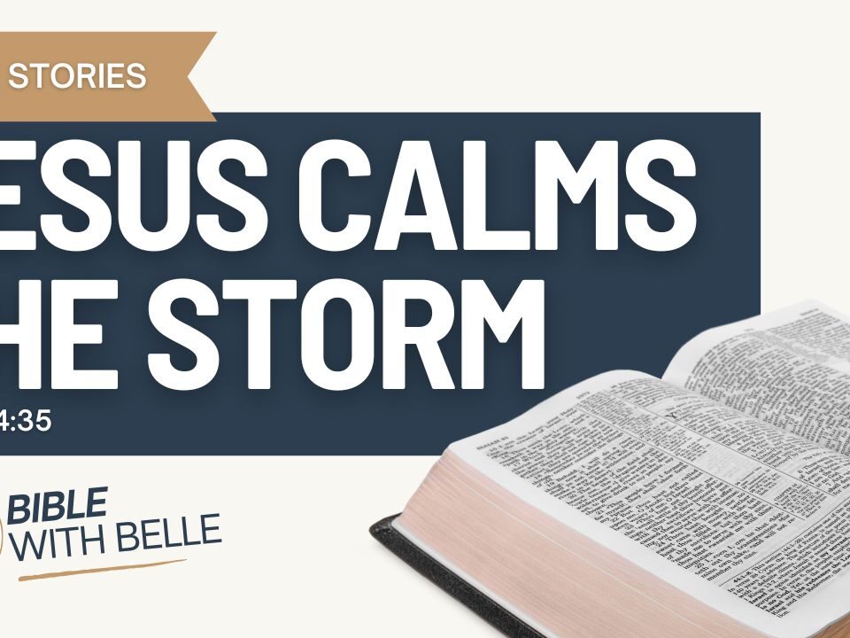 Jesus Calms the Storm (Mark 4:35–41)