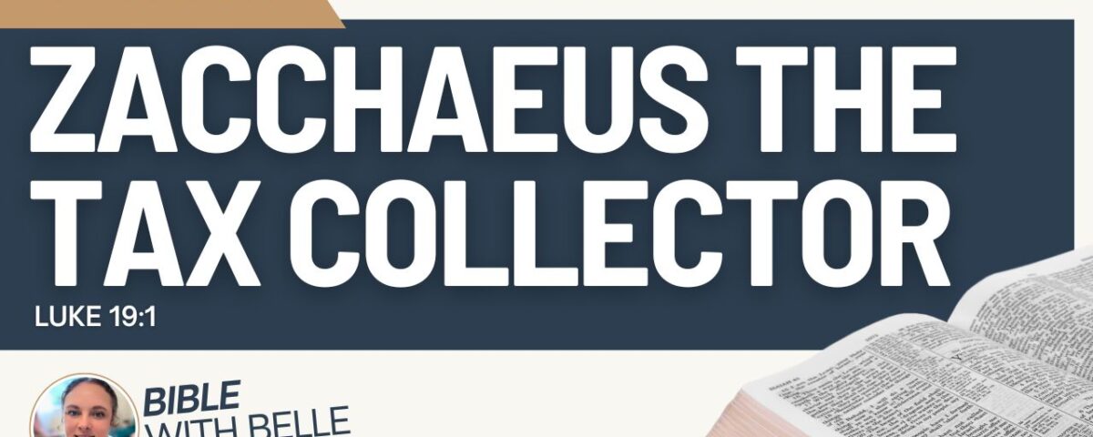 Zacchaeus the Tax Collector (Luke 19:1–10)