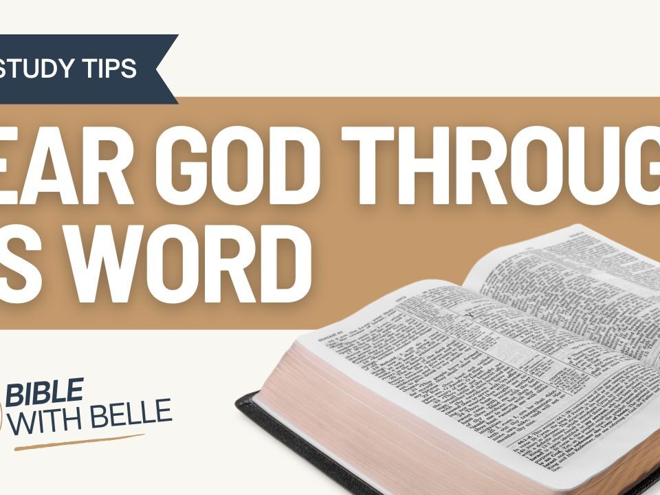 How to Hear God Speak Through His Word