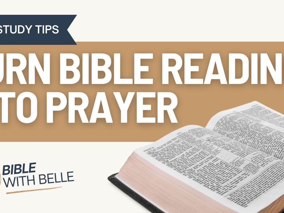 Turning Bible Reading Into Daily Prayer
