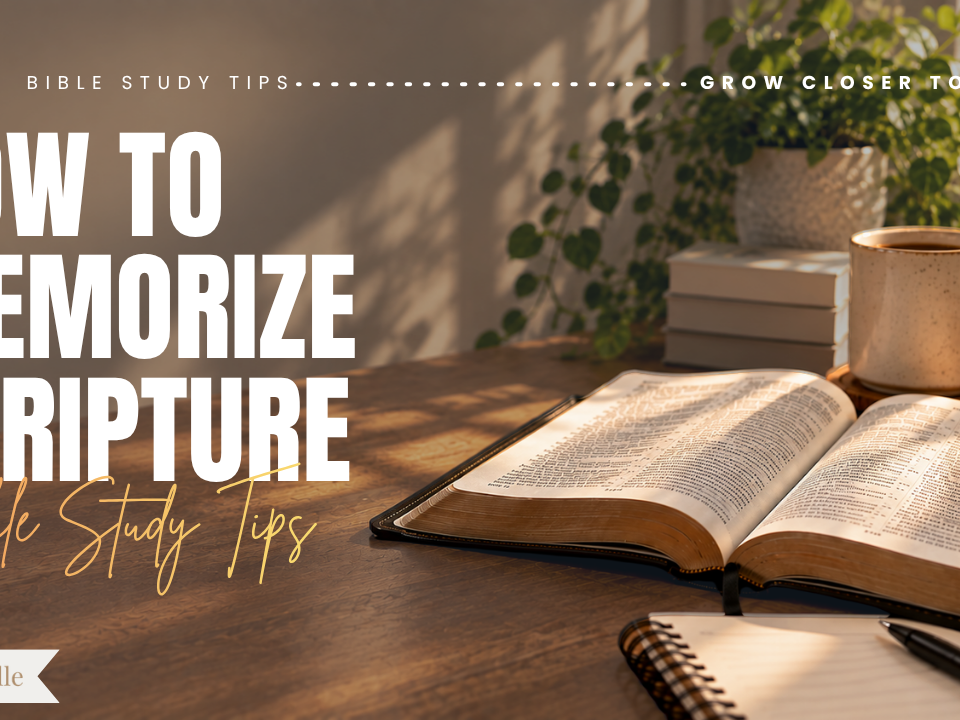 How to Memorize and Meditate on Scripture