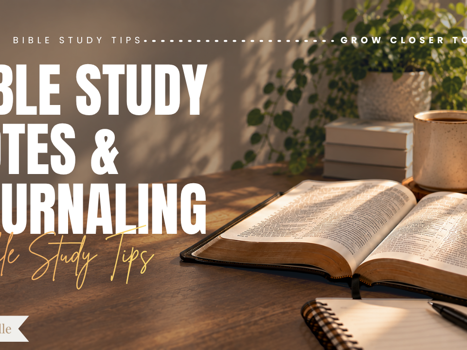 How to Take Notes & Journal Your Bible Reading