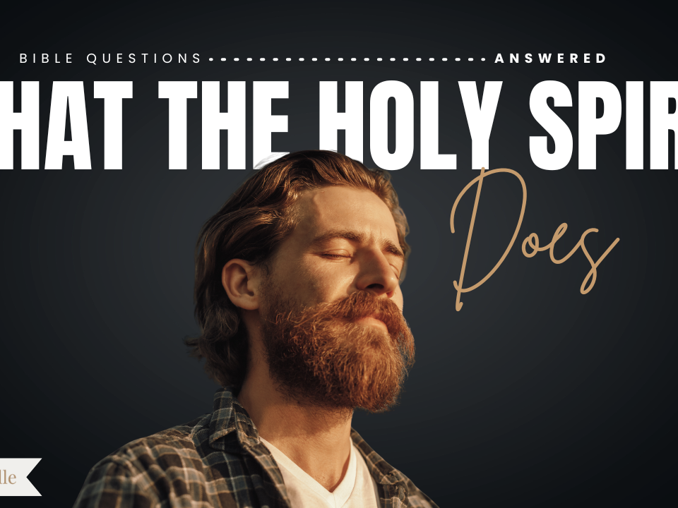 What Does the Holy Spirit Do in a Believers Life