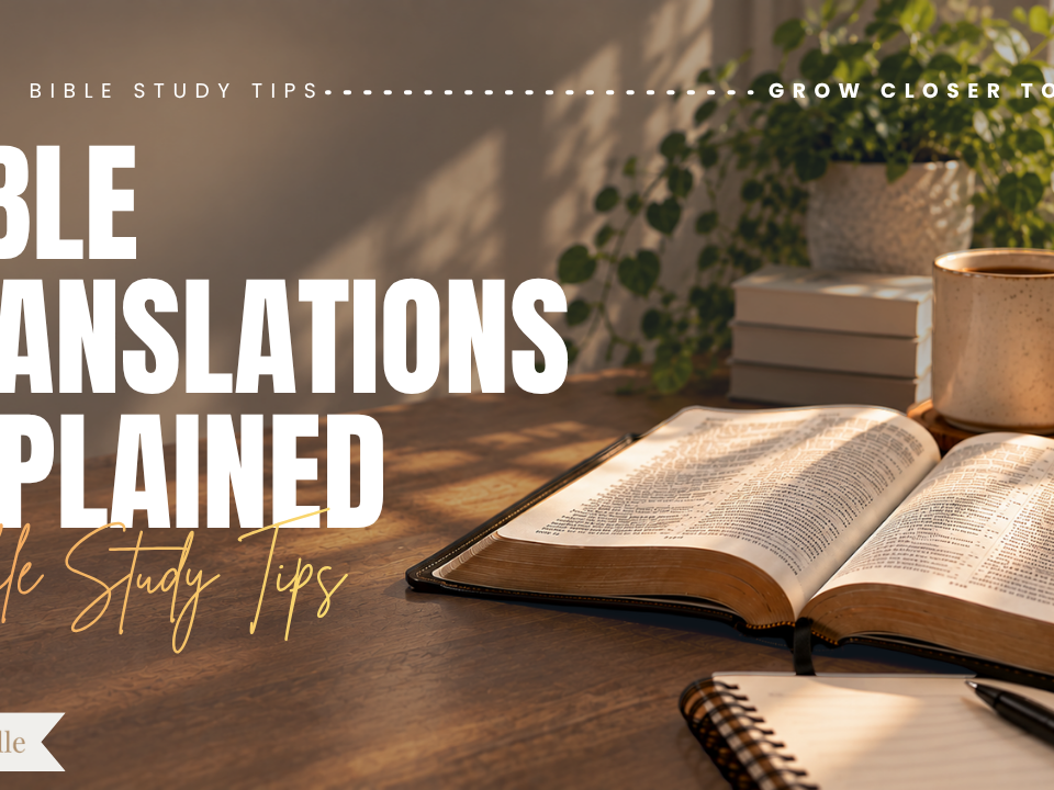 Different Bible Translations Explained