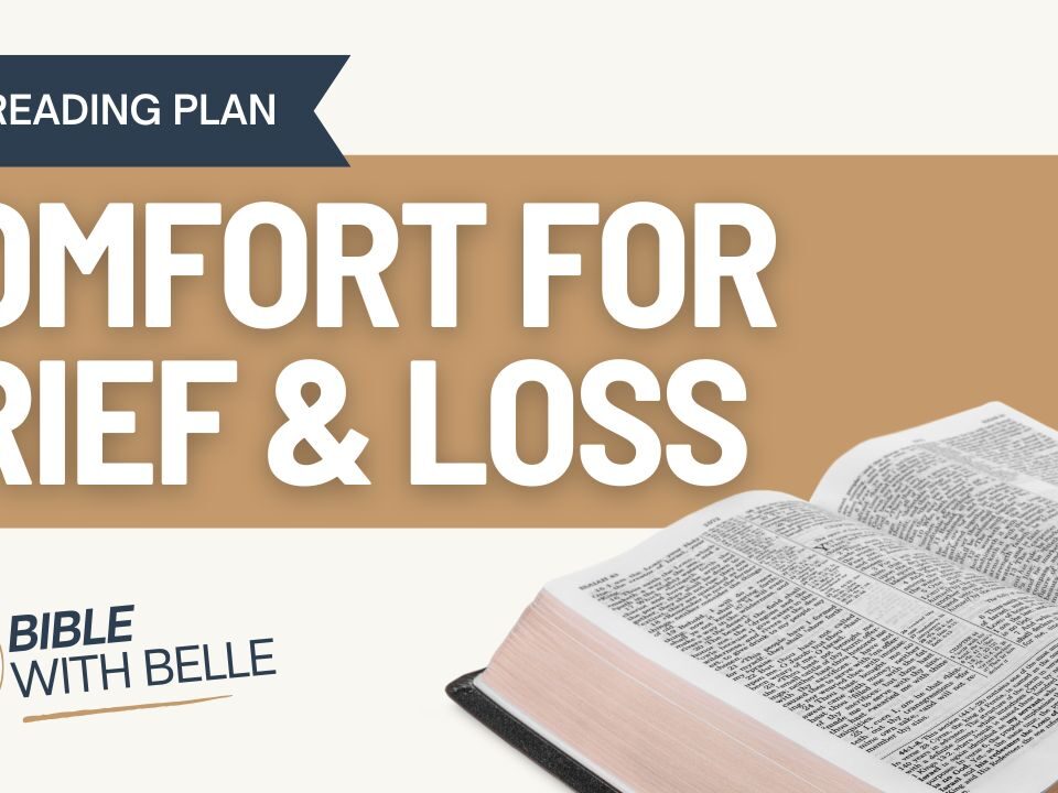 God’s Comfort for Grief and Loss: Bible Reading Plan
