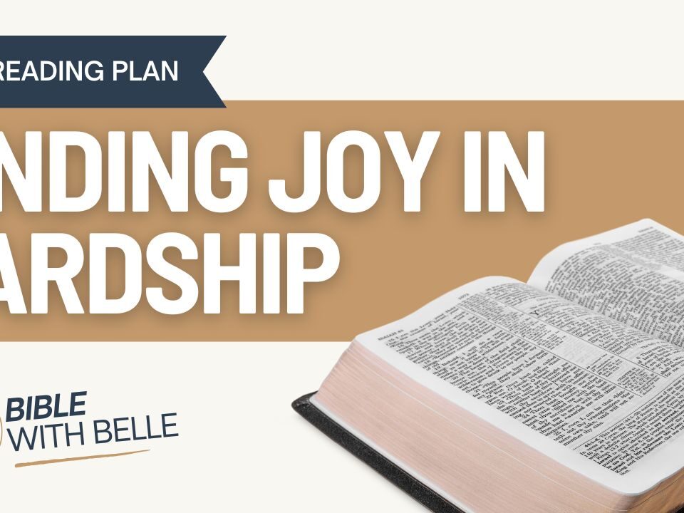 Finding Joy in Hardship: Bible Reading Plan