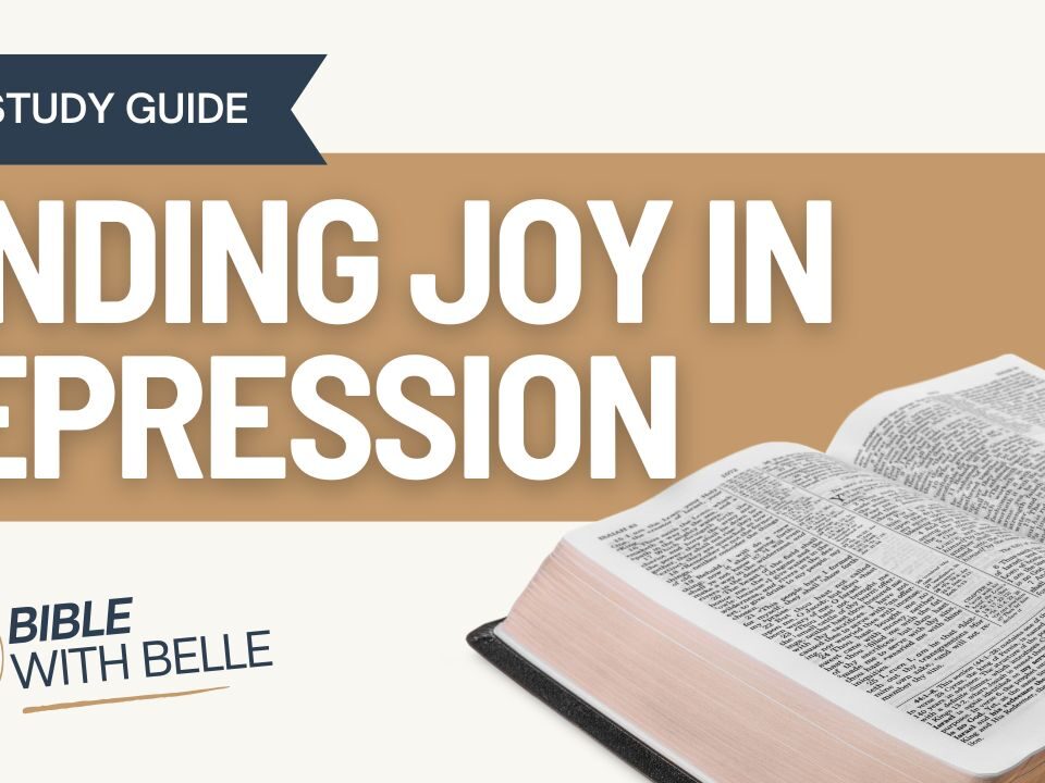 Finding Joy in Depression: Bible Study Guide