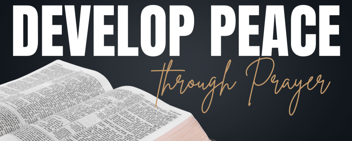 Developing Peace through Prayer Bible Study Guide